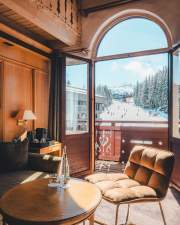⇒ Hôtel Le Carlina · Hôtel 5 étoiles Courchevel 1850